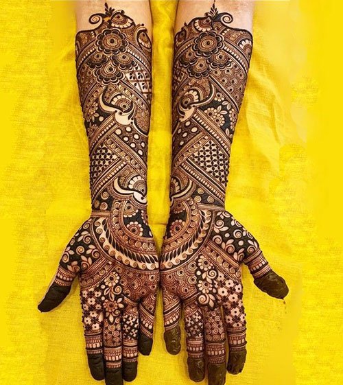 Simple Bridal Mehandi