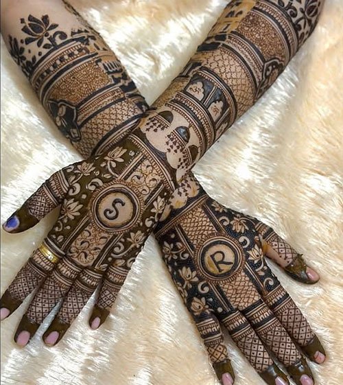 Mumbai Style Mehndi Bridal Mehandi