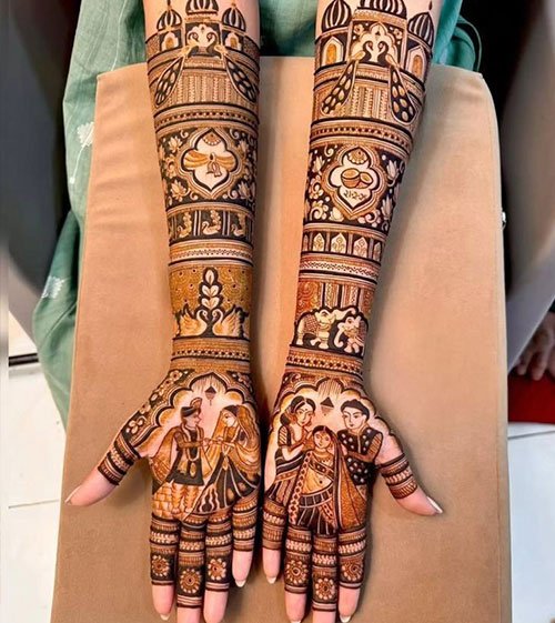 Rajasthani Mehandi Design